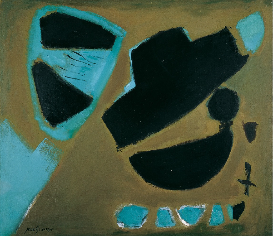 Ocultos, 1953. Óleo sobre lienzo, 97,5 x 112 cm (GU127)