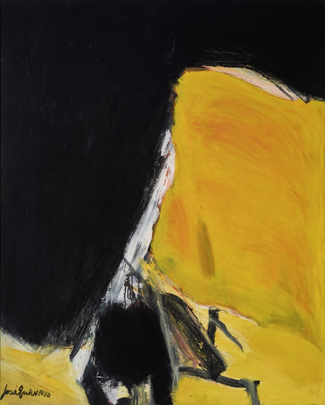 Torca Negra, 1963-1967. Óleo sobre lienzo, 126,5 x 101,5 cm. (GU162)